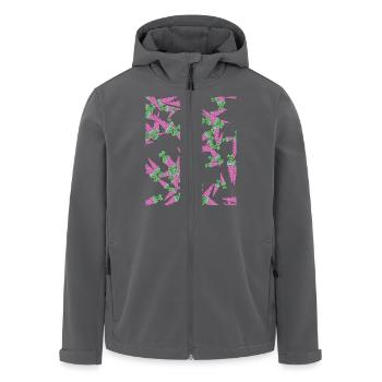 Schultüte Schulanfang - Recycelte Männer Softshell-Jacke von Stanley/Stella - Anthrazit - Vorne - AI Model Male 185 light (185cm)