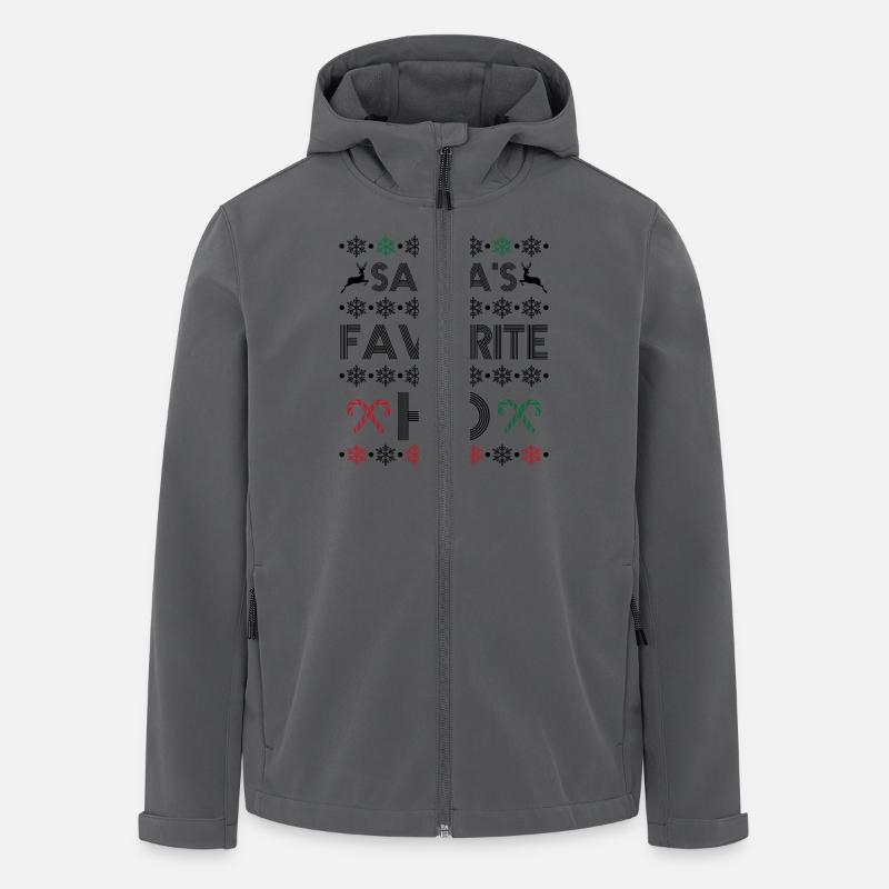 Santa's favorite ho - Men’s Recycled Softshell Jacket by Stanley/Stella - anthracite