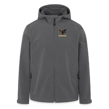 Bienenboss Imker Honig Dealer Bienenzüchter Bienen - Recycelte Männer Softshell-Jacke von Stanley/Stella - Anthrazit - Vorne - AI Model Male 185 light (185cm)
