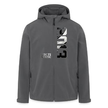 13. GEBURTSTAG LIMITED EDITION 2013 - Recycelte Männer Softshell-Jacke von Stanley/Stella - Anthrazit - Vorne - AI Model Male 185 light (185cm)