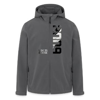 17TH BIRTHDAY LIMITED EDITION 2009 - Men’s Recycled Softshell Jacket by Stanley/Stella - anthracite - Front - AI Model Male 185 light (185cm)