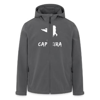 Capoeira - Recycelte Männer Softshell-Jacke von Stanley/Stella - Anthrazit - Vorne - AI Model Male 185 light (185cm)