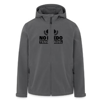 Je ne peux pas J’ai Padel Tennis Joueurs de padel - Veste softshell homme en polyester recyclé Stanley/Stella - charbon - Devant - AI Model Male 185 light (185cm)