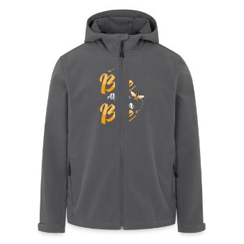 Bee All You Can Bee Beekeeper Beekeeping - Recycelte Männer Softshell-Jacke von Stanley/Stella - Anthrazit - Vorne - AI Model Male 185 light (185cm)