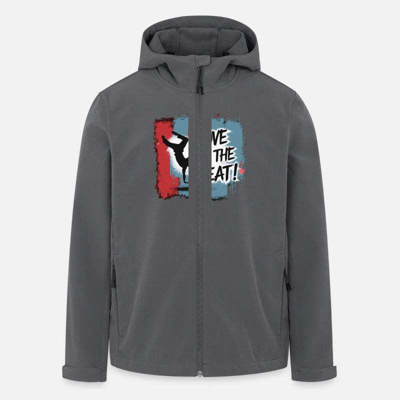 BREAK DANCER - Men’s Recycled Softshell Jacket by Stanley/Stella - anthracite