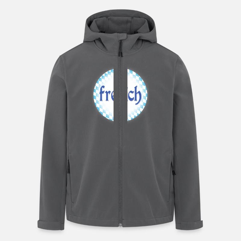 certainly - Men’s Recycled Softshell Jacket by Stanley/Stella - anthracite