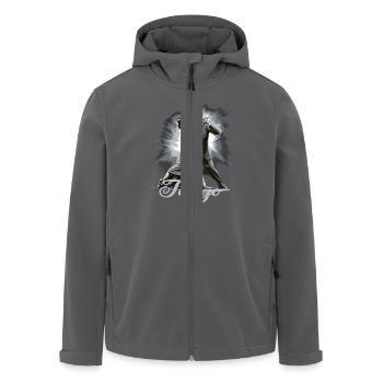 Tango Tanz für einen Tango Tänzer Tänzerinnen - Recycelte Männer Softshell-Jacke von Stanley/Stella - Anthrazit - Vorne - AI Model Male 185 light (185cm)