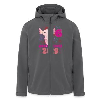 Sechter Geburtstag - Recycelte Männer Softshell-Jacke von Stanley/Stella - Anthrazit - Vorne - AI Model Male 185 light (185cm)