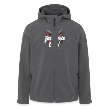 Breakdance Crew Breakdance Breakdancing Breakdance - Recycelte Männer Softshell-Jacke von Stanley/Stella - Anthrazit - Vorne - AI Model Male 185 light (185cm)