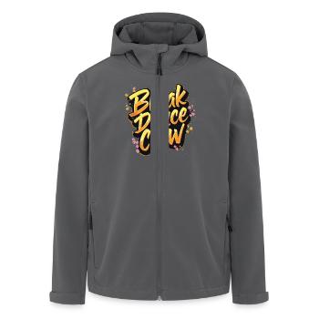 Breakdance Crew Breakdance Breakdancing Breakdance - Recycelte Männer Softshell-Jacke von Stanley/Stella - Anthrazit - Vorne - AI Model Male 185 light (185cm)
