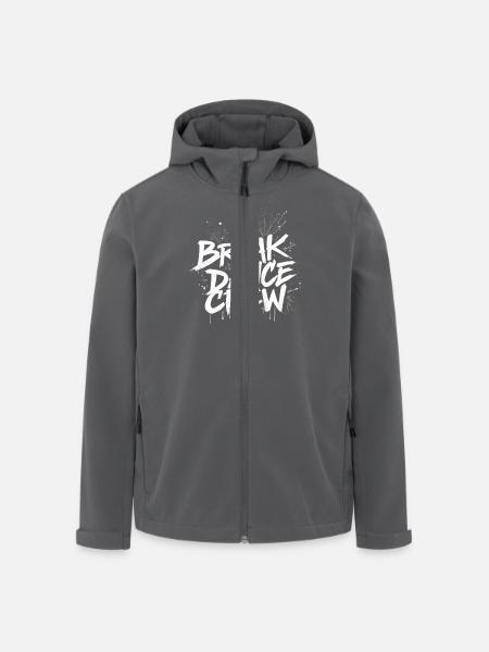 Breakdance Crew Breakdance Breakdancing Breakdance - Recycelte Männer Softshell-Jacke von Stanley/Stella - Anthrazit