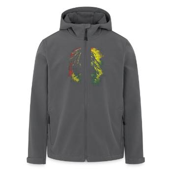 Gamer Are Never Alone - Recycelte Männer Softshell-Jacke von Stanley/Stella - Anthrazit - Vorne - AI Model Male 185 light (185cm)
