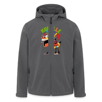 Karneval Kamel Alaaf Kamelle Kölner Kostüm Lustig - Recycelte Männer Softshell-Jacke von Stanley/Stella - Anthrazit - Vorne - AI Model Male 185 light (185cm)