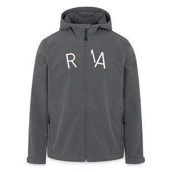 Roma Italia Geschenkidee Rom Italien Vatikan - Recycelte Männer Softshell-Jacke von Stanley/Stella - Anthrazit - Vorne - AI Model Male 185 light (185cm)
