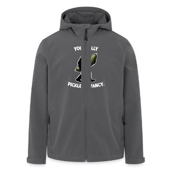 Du pickt mir wirklich etwas ein. Dill-Bigfoot-Sasquatch - Recycelte Männer Softshell-Jacke von Stanley/Stella - Anthrazit - Vorne - AI Model Male 185 light (185cm)