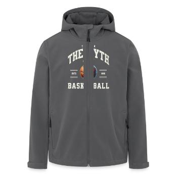 Basketball Basketballer - Recycelte Männer Softshell-Jacke von Stanley/Stella - Anthrazit - Vorne - AI Model Male 185 light (185cm)