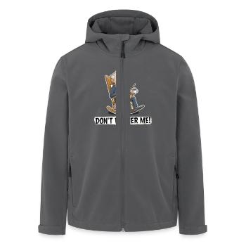 MÜRRISCHER OLDMAN - Recycelte Männer Softshell-Jacke von Stanley/Stella - Anthrazit - Vorne - AI Model Male 185 light (185cm)