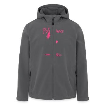Pole Dance Pole Tänzerin Stangentanz - Recycelte Männer Softshell-Jacke von Stanley/Stella - Anthrazit - Vorne - AI Model Male 185 light (185cm)