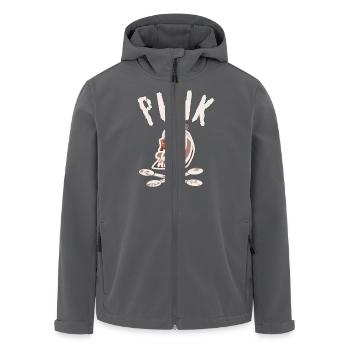 Punk - Recycelte Männer Softshell-Jacke von Stanley/Stella - Anthrazit - Vorne - AI Model Male 185 light (185cm)