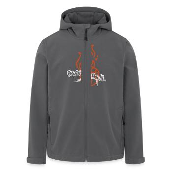 Basketball Basketballer - Recycelte Männer Softshell-Jacke von Stanley/Stella - Anthrazit - Vorne - AI Model Male 185 light (185cm)