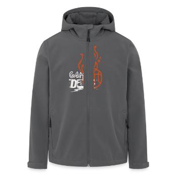 Basketball Basketballer - Recycelte Männer Softshell-Jacke von Stanley/Stella - Anthrazit - Vorne - AI Model Male 185 light (185cm)