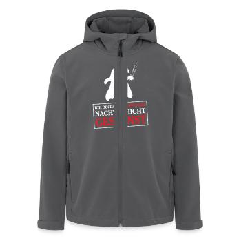 Krankenschwester Krankenpfleger - Recycelte Männer Softshell-Jacke von Stanley/Stella - Anthrazit - Vorne - AI Model Male 185 light (185cm)