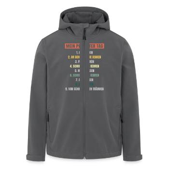 Schornsteinfeger Herren - Recycelte Männer Softshell-Jacke von Stanley/Stella - Anthrazit - Vorne - AI Model Male 185 light (185cm)