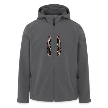 Ohne Rum Ist Alles Dumm - Perfekt für Rum - Recycelte Männer Softshell-Jacke von Stanley/Stella - Anthrazit - Vorne - AI Model Male 185 light (185cm)