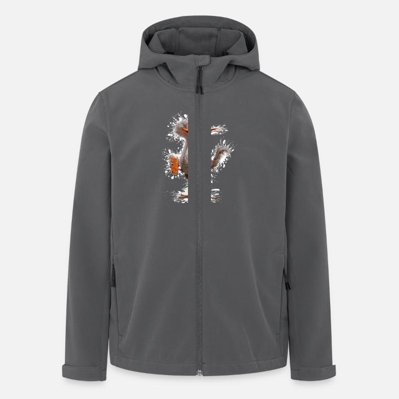 Strauss Beer Funny - Men’s Recycled Softshell Jacket by Stanley/Stella - anthracite
