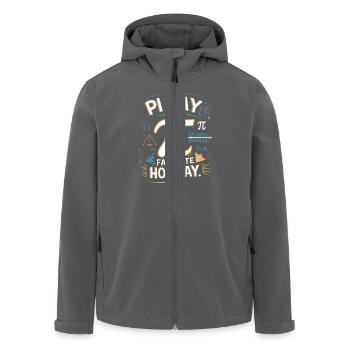 Pi Day Ist Mein Lieblingstag – Pi Day Fans und - Recycelte Männer Softshell-Jacke von Stanley/Stella - Anthrazit - Vorne - AI Model Male 185 light (185cm)