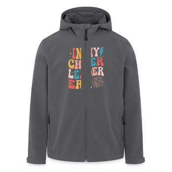Cheerleader - Recycelte Männer Softshell-Jacke von Stanley/Stella - Anthrazit - Vorne - AI Model Male 185 light (185cm)