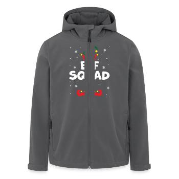 elf squad Zeichenfläche 1 - Recycelte Männer Softshell-Jacke von Stanley/Stella - Anthrazit - Vorne - AI Model Male 185 light (185cm)
