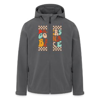 Backen Bäcker Bäckerei - Recycelte Männer Softshell-Jacke von Stanley/Stella - Anthrazit - Vorne - AI Model Male 185 light (185cm)