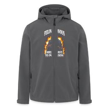 Reizdarm-Syndrom Reaper IBS Gothic--Humor - Recycelte Männer Softshell-Jacke von Stanley/Stella - Anthrazit - Vorne - AI Model Male 185 light (185cm)