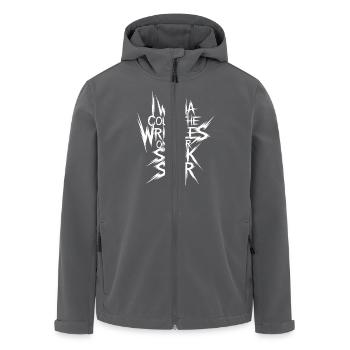 Ich möchte die Falten auf Deinem Stinkstern Anal Zählen - Recycelte Männer Softshell-Jacke von Stanley/Stella - Anthrazit - Vorne - AI Model Male 185 light (185cm)