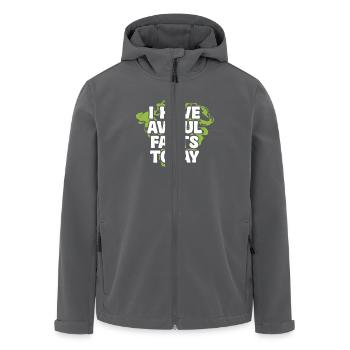 Ich Habe Heute Schreckliche Fürze Lustiges - Recycelte Männer Softshell-Jacke von Stanley/Stella - Anthrazit - Vorne - AI Model Male 185 light (185cm)