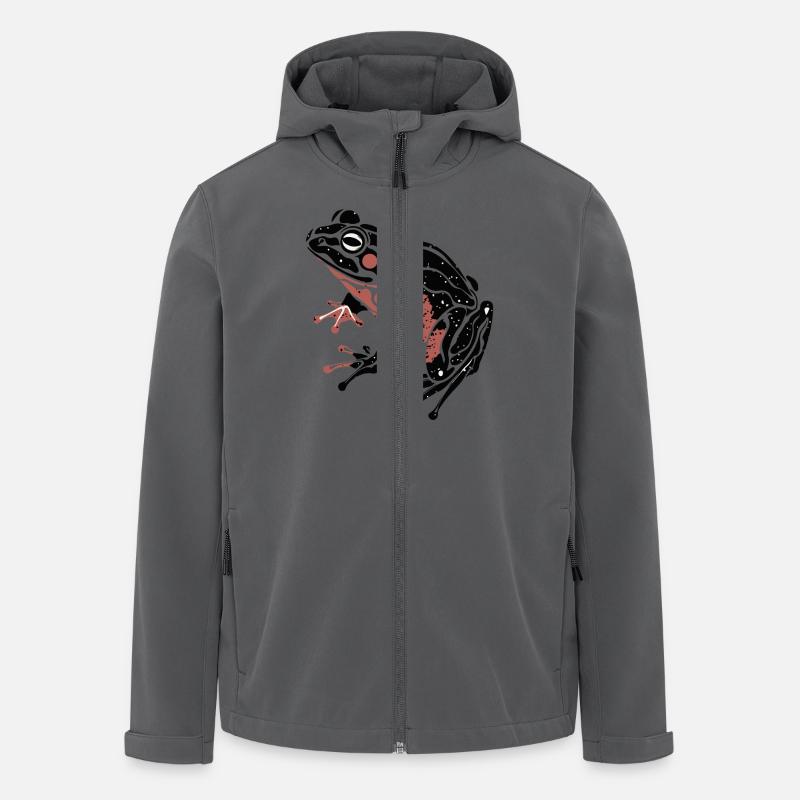 FROG - Men’s Recycled Softshell Jacket by Stanley/Stella - anthracite