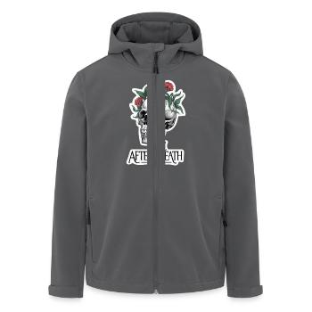 KNOCHEN LEBEN NACH DEM TOD - Recycelte Männer Softshell-Jacke von Stanley/Stella - Anthrazit - Vorne - AI Model Male 185 light (185cm)