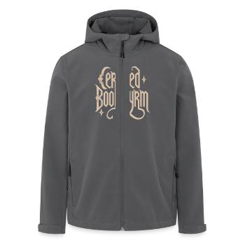 Fantasy Book Reader Magical Story Liebhaber - Recycelte Männer Softshell-Jacke von Stanley/Stella - Anthrazit - Vorne - AI Model Male 185 light (185cm)