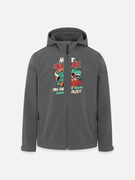 ABI 2025 ABBISUARUS REX DAS ENDE EINER ÄRA Lustig - Recycelte Männer Softshell-Jacke von Stanley/Stella - Anthrazit