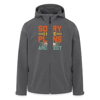 Architekt - Recycelte Männer Softshell-Jacke von Stanley/Stella - Anthrazit - Vorne - AI Model Male 185 light (185cm)