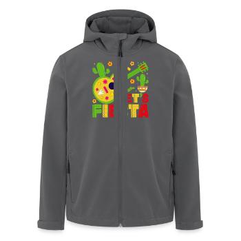 Let's Fiesta - Recycelte Männer Softshell-Jacke von Stanley/Stella - Anthrazit - Vorne - AI Model Male 185 light (185cm)