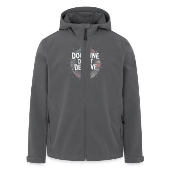 Ehemalige Religionsgemeinschaft Überlebende - Recycelte Männer Softshell-Jacke von Stanley/Stella - Anthrazit - Vorne - AI Model Male 185 light (185cm)