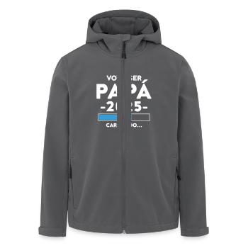 Future Potato 2025 Potato Loading 2025 Kartoffel 2025 - Recycelte Männer Softshell-Jacke von Stanley/Stella - Anthrazit - Vorne - AI Model Male 185 light (185cm)