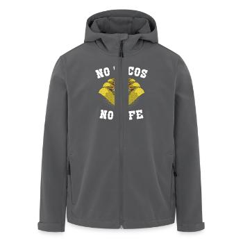 Mexiko No Tacos No Life - Recycelte Männer Softshell-Jacke von Stanley/Stella - Anthrazit - Vorne - AI Model Male 185 light (185cm)