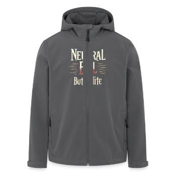 Larp Live-action-rollenspiel-spiel Fantasy Combat - Recycelte Männer Softshell-Jacke von Stanley/Stella - Anthrazit - Vorne - AI Model Male 185 light (185cm)
