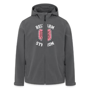 Reizdarm Syndrom Humor Verdauung - Recycelte Männer Softshell-Jacke von Stanley/Stella - Anthrazit - Vorne - AI Model Male 185 light (185cm)