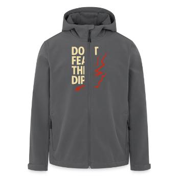 Stock Trader Trading Mindset: Keine Angst Vor Dem - Recycelte Männer Softshell-Jacke von Stanley/Stella - Anthrazit - Vorne - AI Model Male 185 light (185cm)