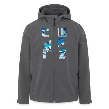 CHEMNITZ - Recycelte Männer Softshell-Jacke von Stanley/Stella - Anthrazit - Vorne - AI Model Male 185 light (185cm)