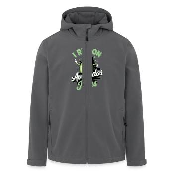 Coole Avocado für Christen - Recycelte Männer Softshell-Jacke von Stanley/Stella - Anthrazit - Vorne - AI Model Male 185 light (185cm)